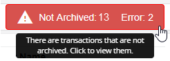 Hover Over Alert