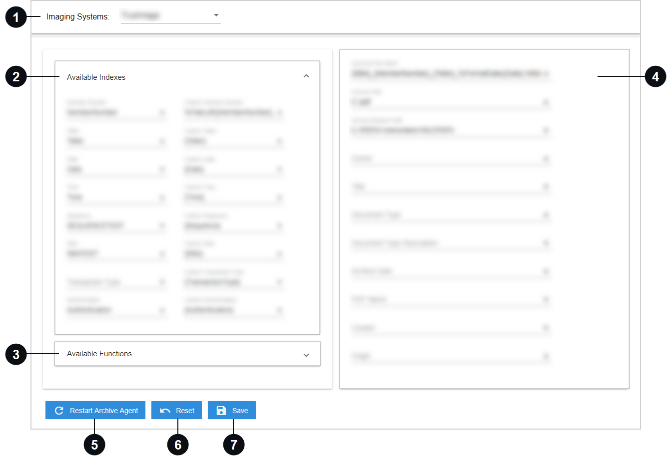 Imaging Indexes Page