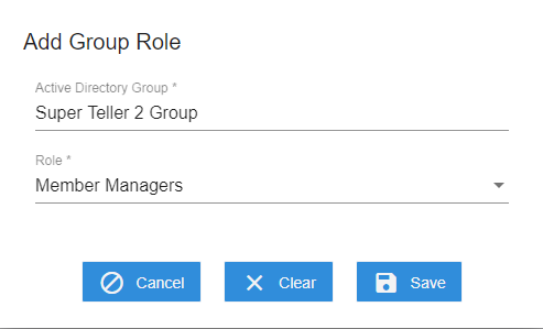 Add Group Role