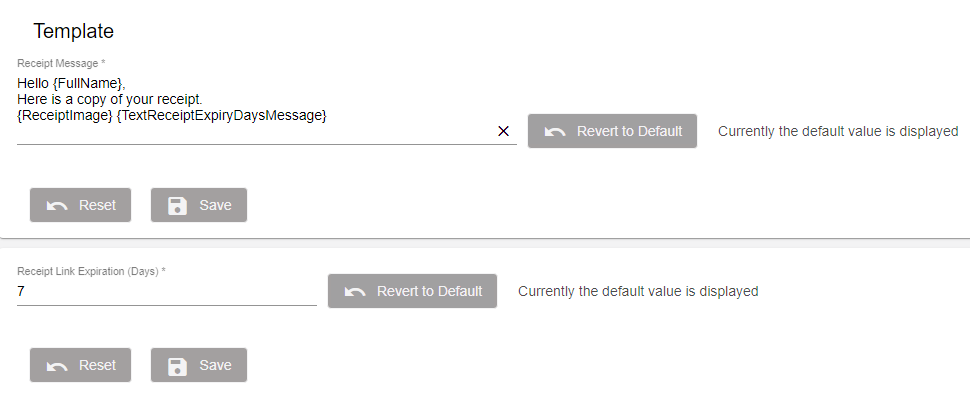 Text Message Notification to Customer