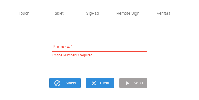 Sign Remotely