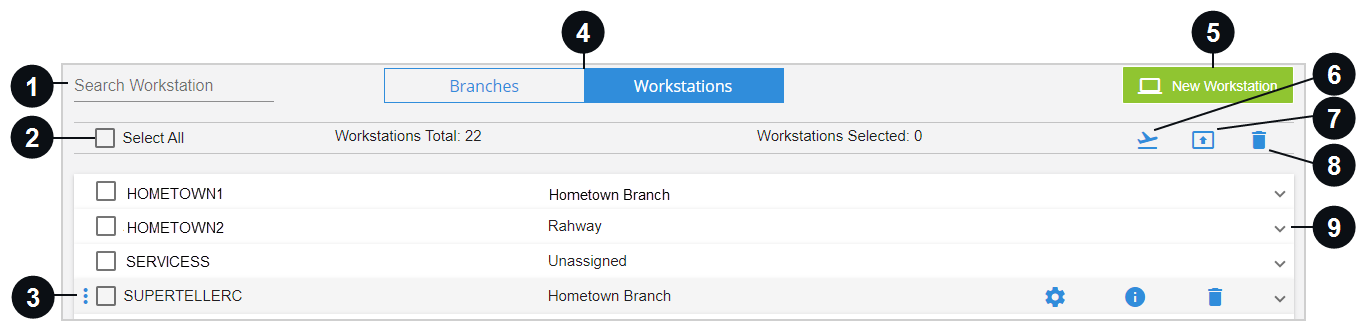 Workstations Page